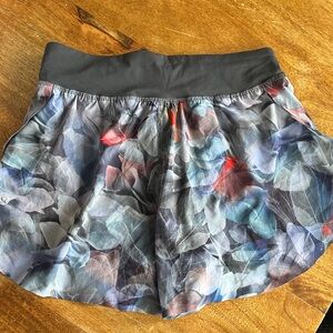 Floral Patterned lululemon shorts